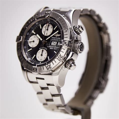 saphirglas breitling super ozean a13340|Breitling Superocean a13340.